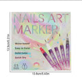 Nail paint marker set