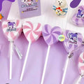 Cute kuromi heart shape eraser