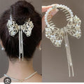 K style buttrfly jora bun
