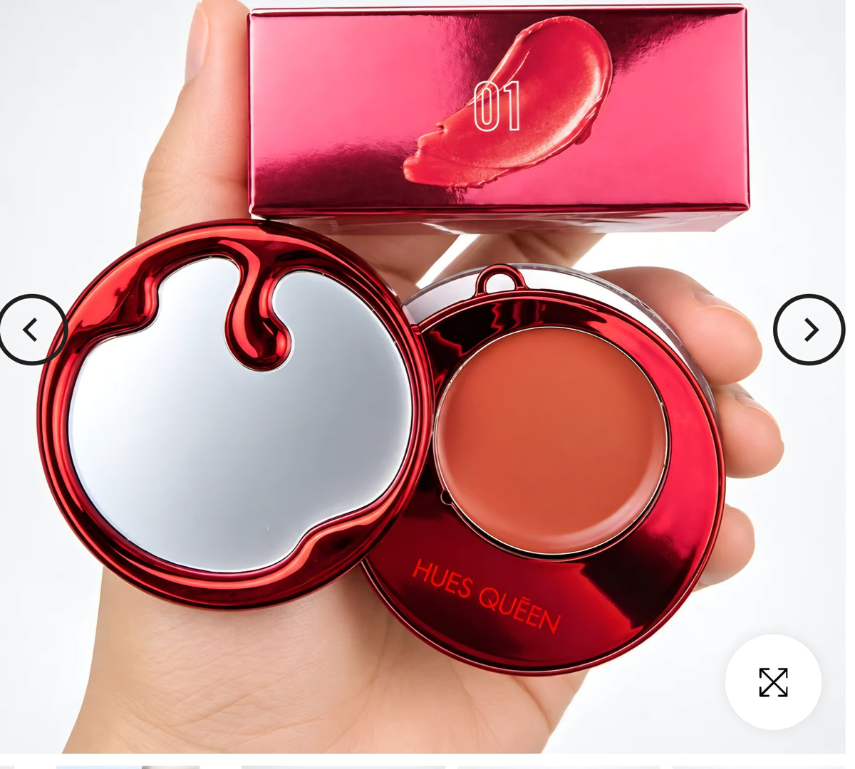 Build in pop sockt mirror velvety textured lip color