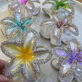 Flower shape cute trending hair claw