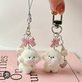 Adoreable cute plush teddy keychain